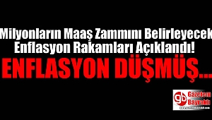 Milyonların Maaş Zammını Belirleyecek Enflasyon Rakamları Açıklandı