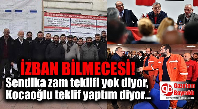 Sendika Başkanı, Kocaoğlu'ndan İZBAN için bir teklif gelmediğini iddia etti