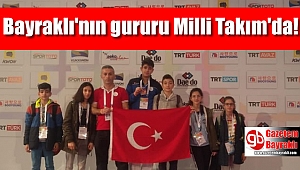Bayraklı'nın gururu Milli Takım'da