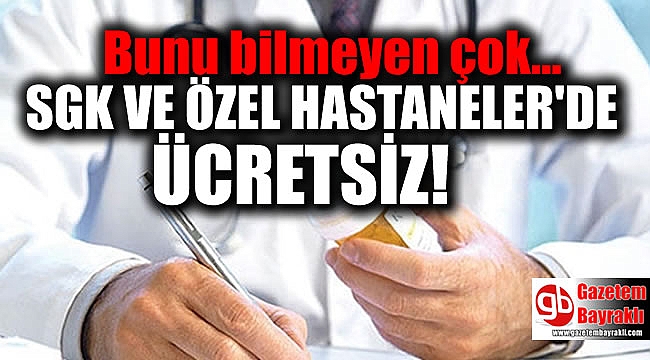Bunu bilmeyen çok : Gebelere verilen sağlık hizmetini SGK karşılıyor