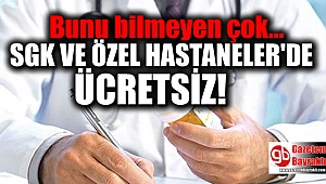 Bunu bilmeyen çok : Gebelere verilen sağlık hizmetini SGK karşılıyor