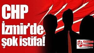 CHP İzmir'de istifa