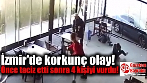 İzmir Buca'daki pastanede korkunç olay