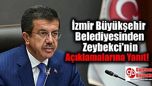 İzmir Büyükşehir Belediyesinden Zeybekci'nin Açıklamalarına Yanıt