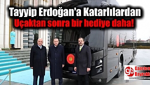 Tayyip Erdoğan'a Katarlılardan Uçaktan sonra bir hediye daha