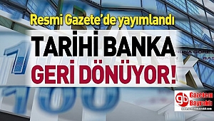 Türkiye Emlak Katılım Bankası geri döndü