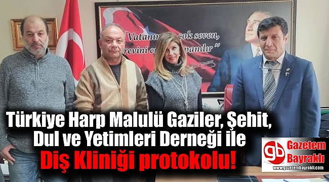 Türkiye Harp Malulü Gaziler, Şehit, Dul ve Yetimleri Derneği ile Diş Kliniği protokolu