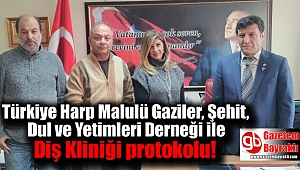 Türkiye Harp Malulü Gaziler, Şehit, Dul ve Yetimleri Derneği ile Diş Kliniği protokolu