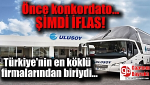 Ulusoy iflas etti