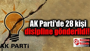 AK Parti Manisa'da 28 kişi, kesin ihraç istemiyle disiplin kuruluna sevk edildi