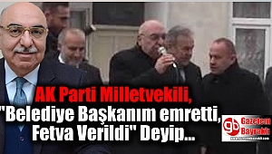 AK Parti Milletvekili Şenel Yediyıldız 