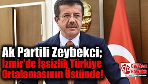 Ak Partili Zeybekci; İzmir'de İşsizlik Türkiye Ortalamasının Üstünde
