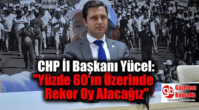 CHP İl Başkanı Yücel: