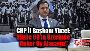 CHP İl Başkanı Yücel: