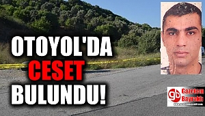 İzmir'de otoyol kenarında silahla vurularak öldürülmüş ceset bulundu