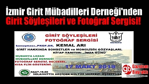 İzmir Girit Mübadilleri Derneği'nden Girit Söyleşileri ve Fotoğraf Sergisi