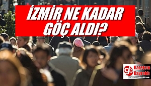 İzmir ne kadar göç aldı