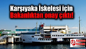 Karşıyaka İskelesi için Bakanlıktan onay çıktı