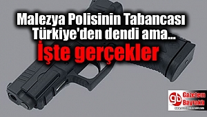 Malezya polisinin Tabancası Türkiye'den dendi ama ortak üretim çıktı