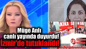 Müge Anlı canlı yayında duyurdu: İzmir'de tutuklandı