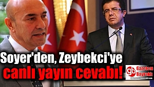 Soyer'den, Zeybekci'ye canlı yayın cevabı