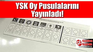 YSK 31 Mart'ta Kullanılacak Oy Pusulalarını Yayınladı