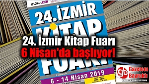 24. İzmir Kitap Fuarı 6 Nisan'da başlıyor