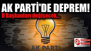 AK Parti'de on il başkanı değişebilir