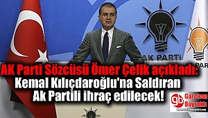 AK Parti Sözcüsü Ömer Çelik açıkladı: Kemal Kılıçdaroğlu'na Saldıran Ak Partili ihraç edilecek