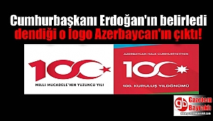 Cumhurbaşkanı Erdoğan'ın belirledi dendiği o logo Azerbaycan'ın çıktı