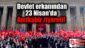 Devlet erkanından 23 Nisan'da Anıtkabir ziyareti