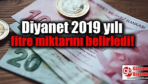 Diyanet 2019 yılı fitre miktarını belirledi
