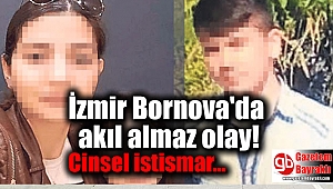 İzmir Bornova'da akıl almaz olay