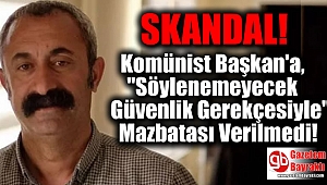 Komünist Başkan'a,