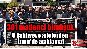 Madenci ailelerinden ve avukatlarından İzmir'de ortak açıklama