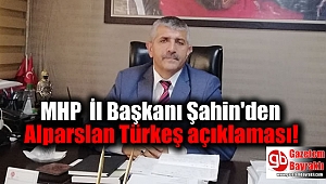 MHP İzmir, İl Başkanı Şahin'den Alparslan Türkeş açıklaması
