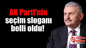AK Parti'nin seçim sloganı belli oldu