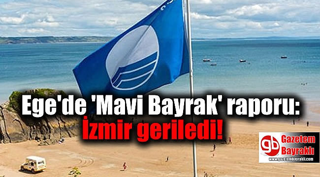 Ege'de 'Mavi Bayrak' raporu paylaşıldı: İzmir geriledi