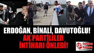 Erdoğan, Binali, Davutoğlu intiharı önledi
