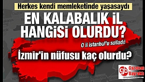 Herkes memleketinde yaşasaydı İzmir'in nüfusu kaç olurdu