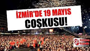 İzmir'de 19 Mayıs coşkusu