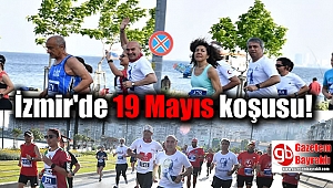 İzmir'de 19 Mayıs koşusu