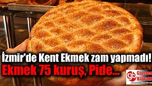 İzmir'de Kent Ekmek zam yapmadı