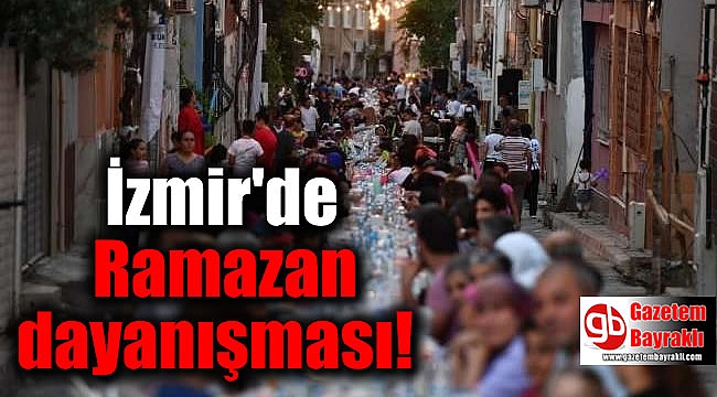 İzmir'de Ramazan dayanışması