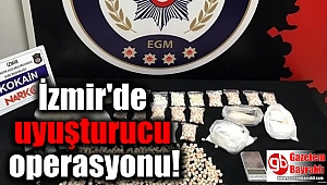 İzmir'de uyuşturucu ticareti