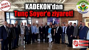 KADEKON'dan Başkan Tunç Soyer'e ziyaret