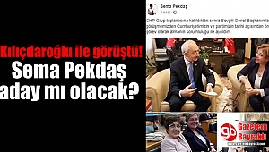 Sema Pekdaş aday mı olacak