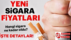 Sigaraya zam geldi