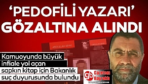 Skandal kitabın yazarı Abdullah Şevki gözaltına alındı