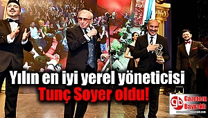 Yılın en iyi yerel yöneticisi Tunç Soyer oldu